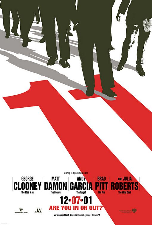 Ocean's Eleven (2001) official poster