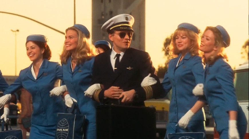 Catch Me If You Can pilot style frame